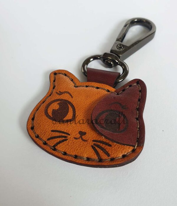Gantungan Kunci Hewan Lucu Desain Karakter Kucing