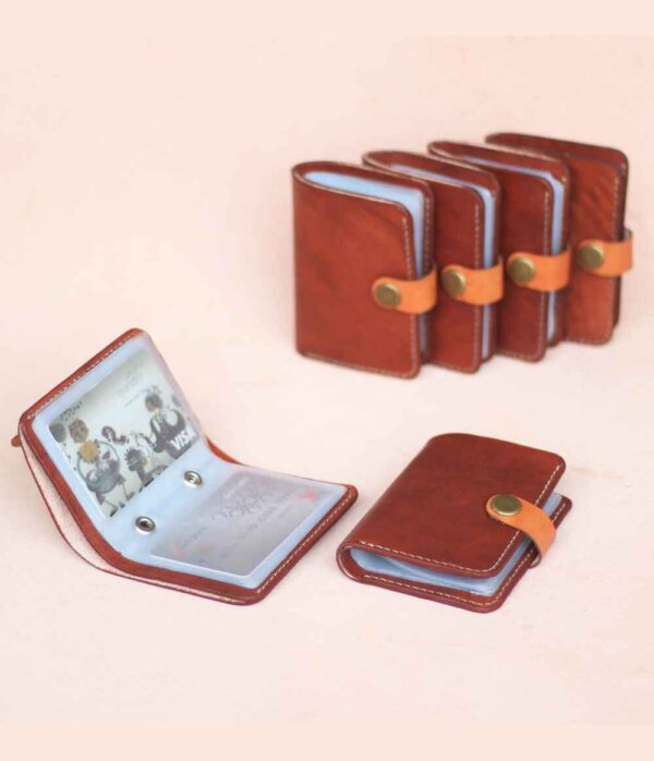 tempat kartu nama atm dompet kecil kulit