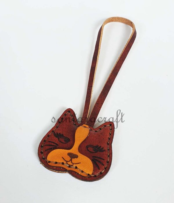 gantungan kunci kulit custom